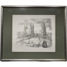 Suite de 6 gravures Villes Allemandes