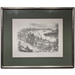 Suite de 6 gravures Villes Allemandes