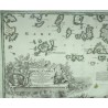 Carte de crête encadrée