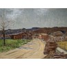Tableau \"Paysage de la Côte\" signé CHINET
