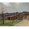 Tableau \"Paysage de la Côte\" signé CHINET