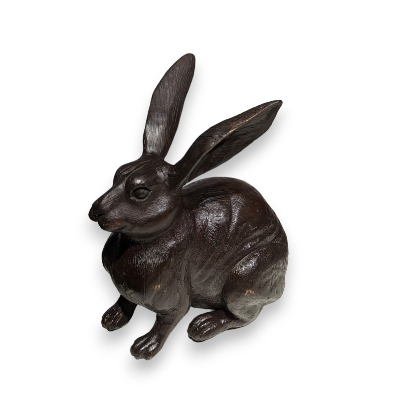 Bronze \"Lapin assis\"