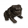 Bronze "Bouledogue assis"