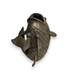 Bronze \"Poisson\", vase