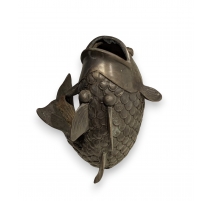 Bronze "Poisson", vase