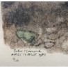 Gravure "Blaireaux" signée Robert HAINARD