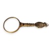 'Pineapple' brass magnifying glass