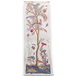 Pan de tissus \"Arbre et oiseaux\"