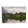 Tableau \"Alpe de Barmaz\" signé L BEGUIN