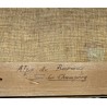 Tableau \"Alpe de Barmaz\" signé L BEGUIN