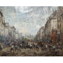 Tableau \"Révolution Française\" par LELEUX