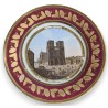 Assiette \"Notre-Dame\" Paris en porcelaine