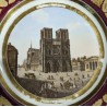 Assiette \"Notre-Dame\" Paris en porcelaine