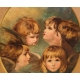 Tableau "Cherubs" par G. WILLS HARLEY