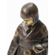 Bronze "Jeune Japonaise au héron" signé WHITE