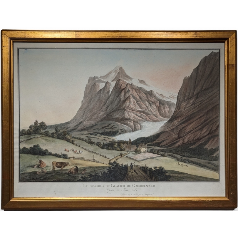 Gravure "Grindelwald" par LINCK