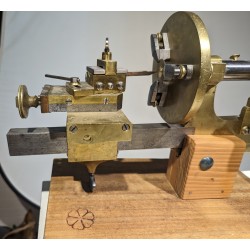 Watchmaker’s rounding lathe