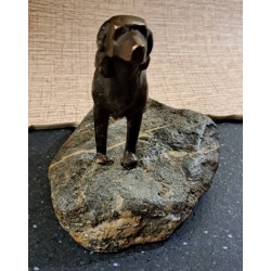 Bronze "Epagneul" de Charles REUSSNER