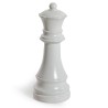 Reine d\'échec en céramique blanc mat