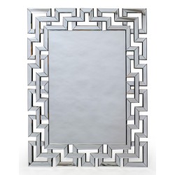 Miroir entrelacs à la grecque