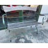  Banc de jardin pliable "Avignon", fer peint vert sur  Moinat SA  - Antiquités décoration