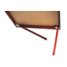 Table de bridge pliable en bouleau