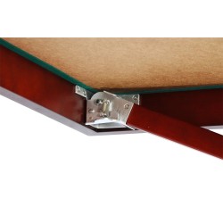 Table de bridge pliable en bouleau