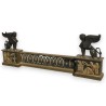  Devanture de cheminée en bronze doré et patiné sur  Moinat SA  - Antiquités décoration