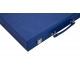 Coffret de Backgammon bleu intérieur bleu et blanc