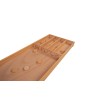 Set of wooden skittles