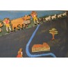 Tableau Poya en relief signé J. BOSCHUNG 58