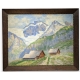 Tableau "Eiger" signé W. RACINE 27