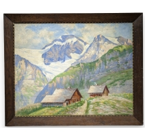 Tableau "Eiger" signé W. RACINE 27