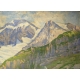 Tableau "Eiger" signé W. RACINE 27