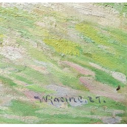 Tableau \"Eiger\" signé W. RACINE 27