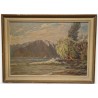 Tableau \"Le Gramont\" signé GALIS