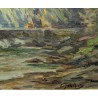 Tableau \"Le Gramont\" signé GALIS