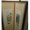 6-panel Japanese folding screen