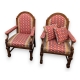 Paire de fauteuils Arts & Craft