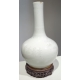 Lampe chinoise en porcelaine blanche