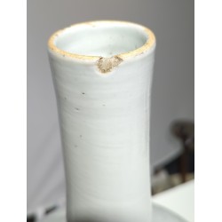  Lampe chinoise en porcelaine blanche sur  Moinat SA  - Antiquités décoration