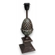 Lampe Pomme de pin en bronze