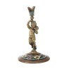 Small candle holder: ‘Cherub at the Mirror’
