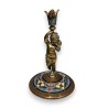 Small candle holder: ‘Cherub at the Mirror’