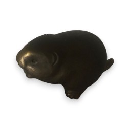 Campagnol terrestre en bronze d\'après HAINARD