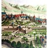 Engraving ‘City of Geneva’ by Moinat SA – Antiques and decorative items – Engravings, lithographs