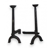 Pair of andirons.