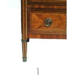 Cómoda Luis XVI. Tapa de mármol rojo. En  Moinat SA  - Antigüedades y decoración