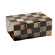 Boite en os Damier