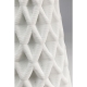 Vase Akira en porcelaine blanche